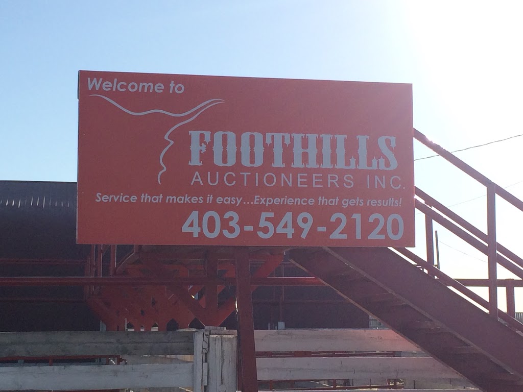 Foothills Auctioneers Inc. | 4700 50 St, Stavely, AB T0L 1Z0, Canada | Phone: (403) 549-2120