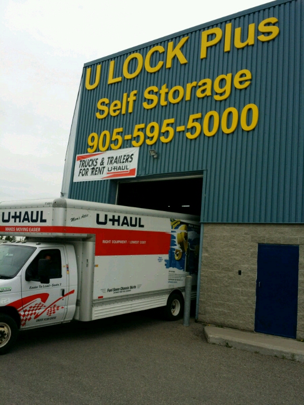 U LOCK PLUS SELF STORAGE | 27 Edvac Dr, Brampton, ON L6S 5X8, Canada | Phone: (905) 595-5000