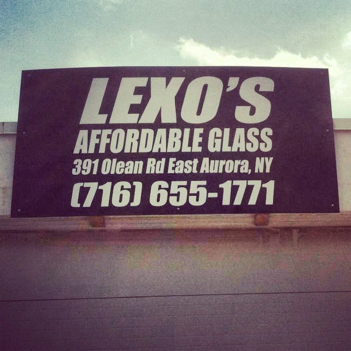 Lexos Affordable Glass | 391 Olean Rd, East Aurora, NY 14052, USA | Phone: (716) 655-1771
