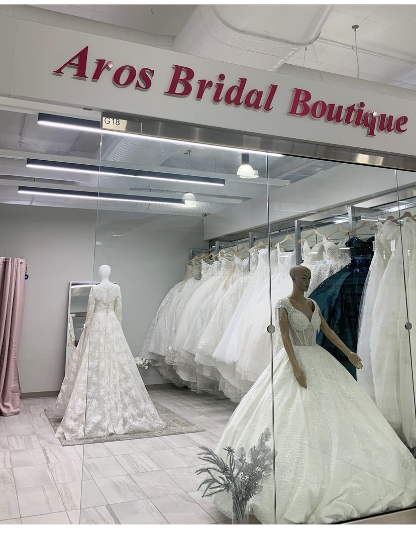 Aros Bridal Boutique | 260300 Writing Creek Cres g18, Balzac, AB T4A 0X8, Canada | Phone: (403) 660-3026