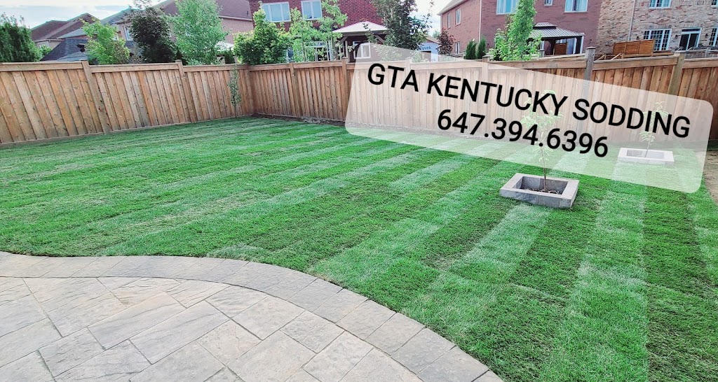 GTA Kentucky Sodding | 14 Beaconsfield Dr, Vaughan, ON L4H 4L5, Canada | Phone: (647) 394-6396