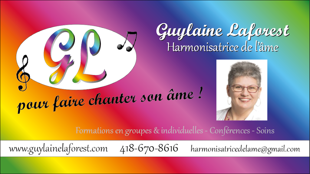 Guylaine Laforest Harmonisatrice de lâme | 1086 Rue Picasso, Saint-Jean-Chrysostome, QC G6Z 1S8, Canada | Phone: (418) 670-8616