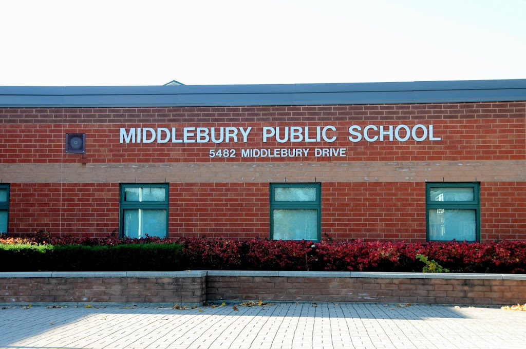 Middlebury P S | 5482 Middlebury Dr, Mississauga, ON L5M 5G7, Canada | Phone: (905) 821-8585