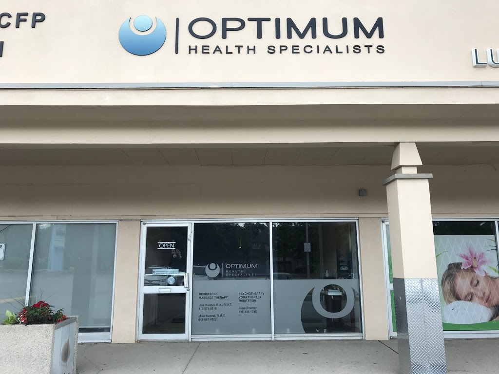 Optimum Health Specialists | 1575 Clarkson Rd N, Mississauga, ON L5J 2X1, Canada | Phone: (647) 696-9790