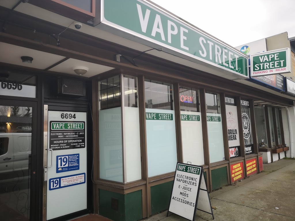 Vape Street Canada | 6694 Hastings St, Burnaby, BC V5B 1S3, Canada | Phone: (604) 320-0550