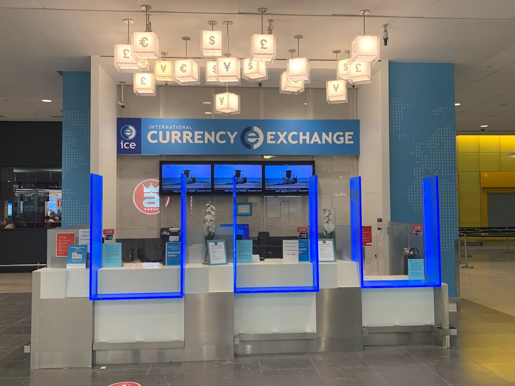 ICE International Currency Exchange | Montréal-Pierre Elliott Trudeau International Airport, 975 boul. Roméo-Vachon N, Dorval, QC H4Y 1H1, Canada | Phone: (514) 828-0068