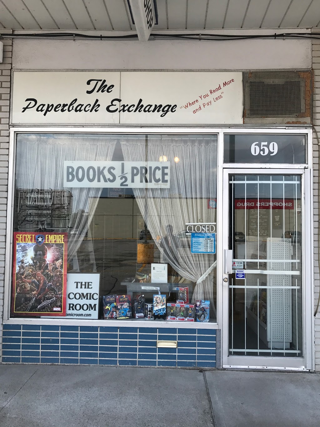 Paperback Exchange / The Comic Room | 659 McCowan Rd, Scarborough, ON M1J 1K2, Canada | Phone: (416) 439-3045