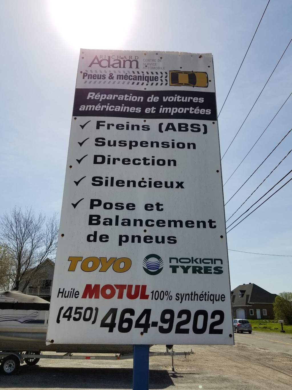 Centre de Service Automobile Richard Adam - McMasterville et Bel | 209-B Boulevard Yvon-LHeureux, McMasterville, QC J3G 5G2, Canada | Phone: (450) 464-9202