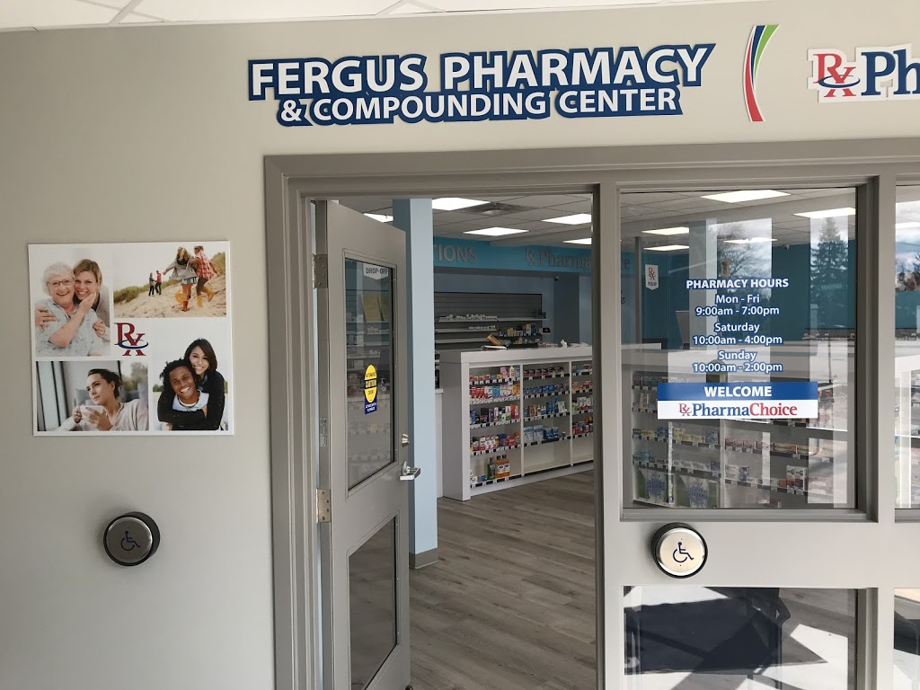 Fergus Pharmacy & Compounding Center | 500 Garafraxa St E Unit B, Fergus, ON N1M 1E7, Canada | Phone: (226) 383-8000