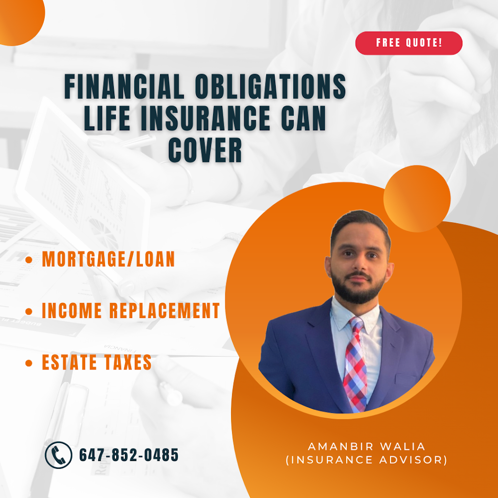 Amanbir Walia-Insurance Advisor | 20 Maritime Ontario Blvd Unit #10, Brampton, ON L6S 0C2, Canada | Phone: (647) 852-0485