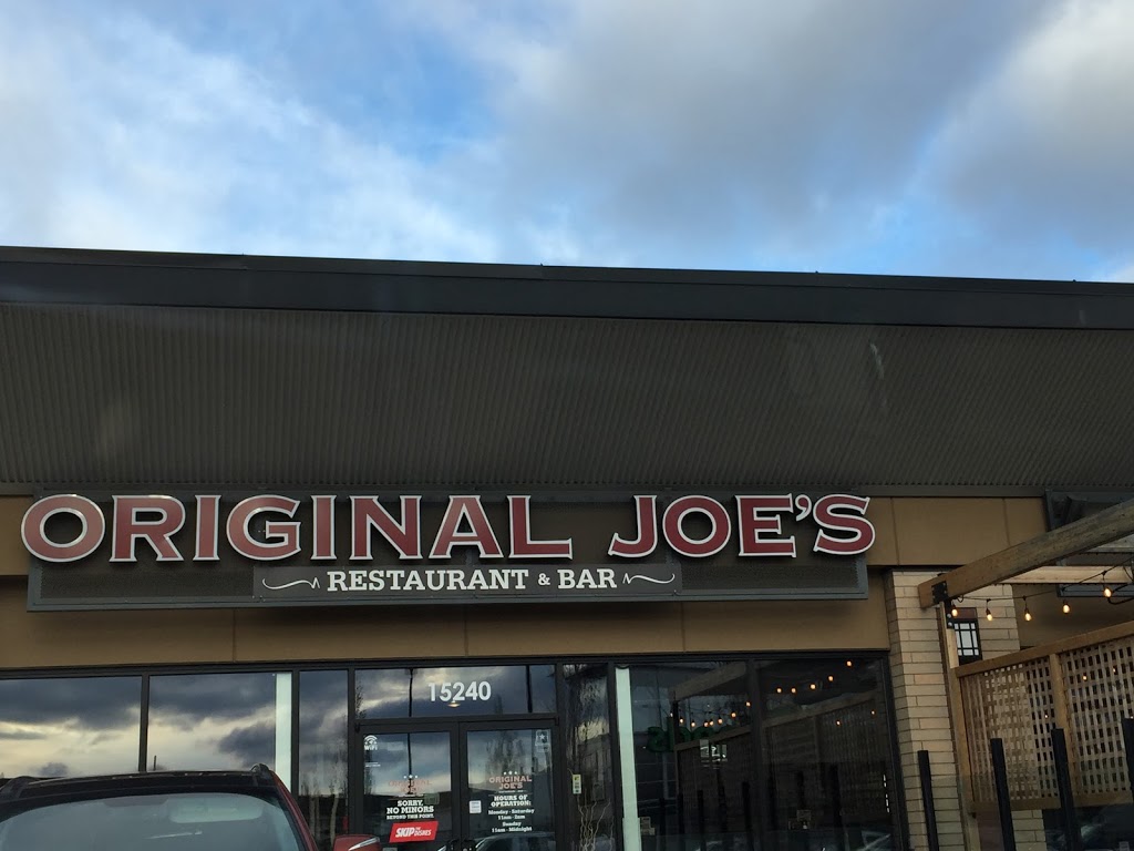 Original Joes Restaurant & Bar | 15240 127 St NW, Edmonton, AB T6V 0C5, Canada | Phone: (780) 478-7152