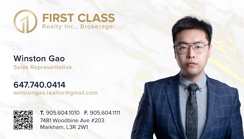 Winston Gao | 7481 Woodbine Ave Unit 203, Markham, ON L3R 2W1, Canada | Phone: (647) 740-0414