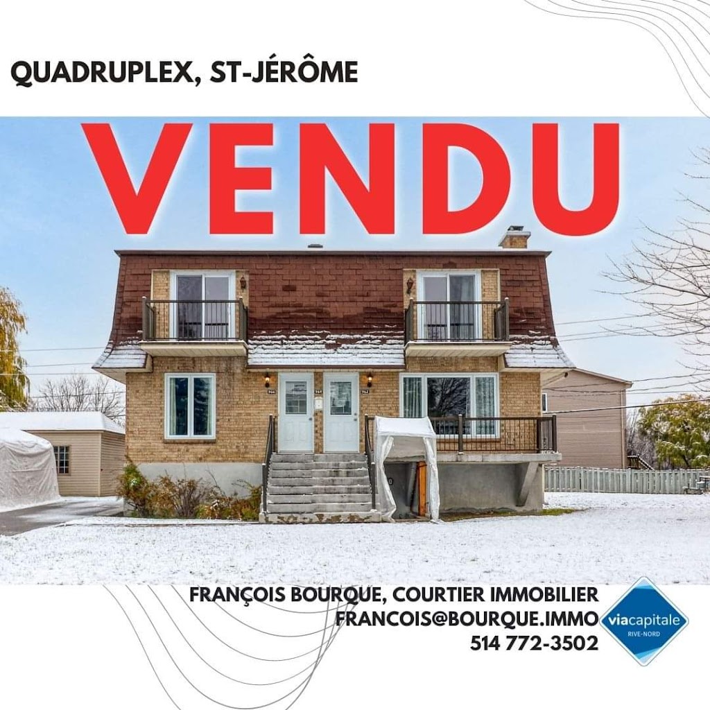 François Bourque Courtier Immobilier | 280A blv de la Seigneurie Ouest, Blainville, QC J7C 5A1, Canada | Phone: (514) 772-3502