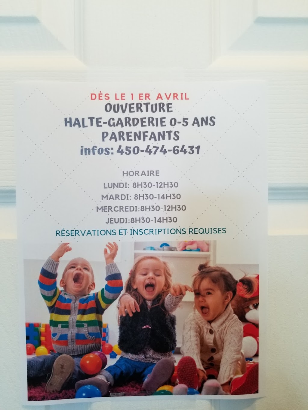 Parenfants De Mascouche | 2492 Ch Sainte-Marie, Mascouche, QC J7K 1M5, Canada | Phone: (450) 474-6431