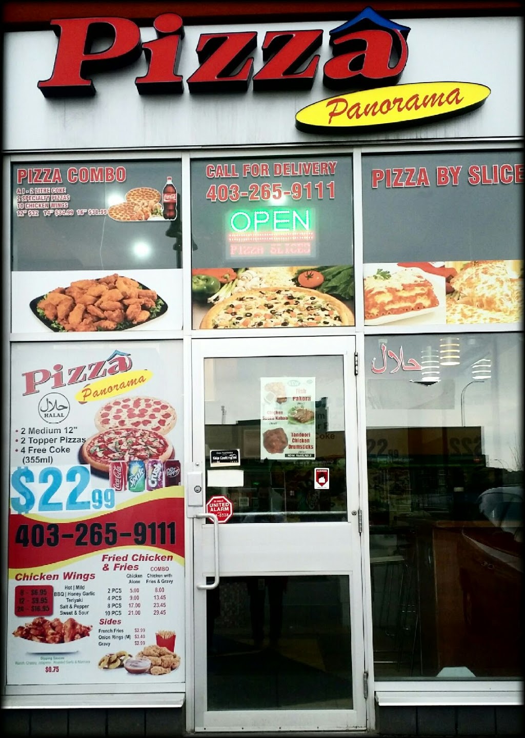 Pizza Panorama | 1110 Panatella Blvd NW #220, Calgary, AB T3K 0S6, Canada | Phone: (403) 265-9111
