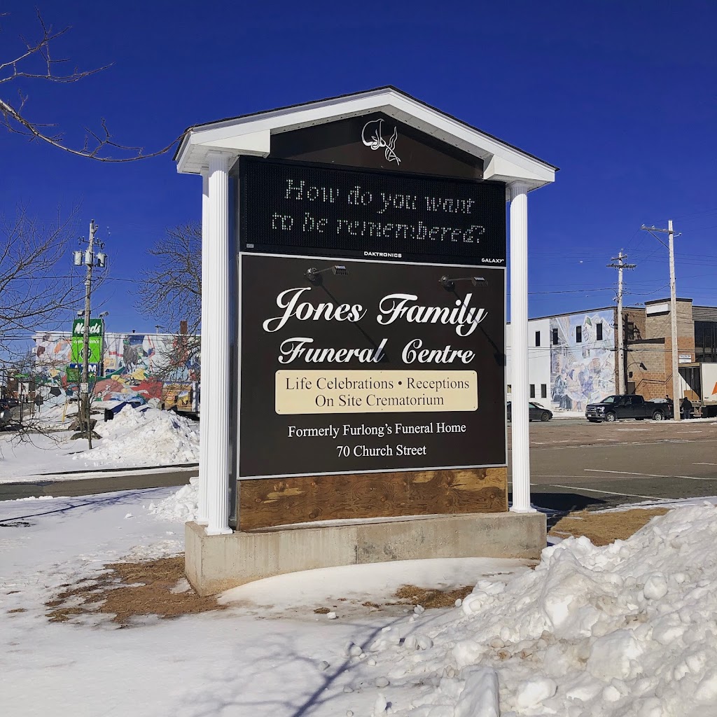 Jones Family Funeral Centre | 70 Church St, Amherst, NS B4H 3B2, Canada | Phone: (902) 667-8777