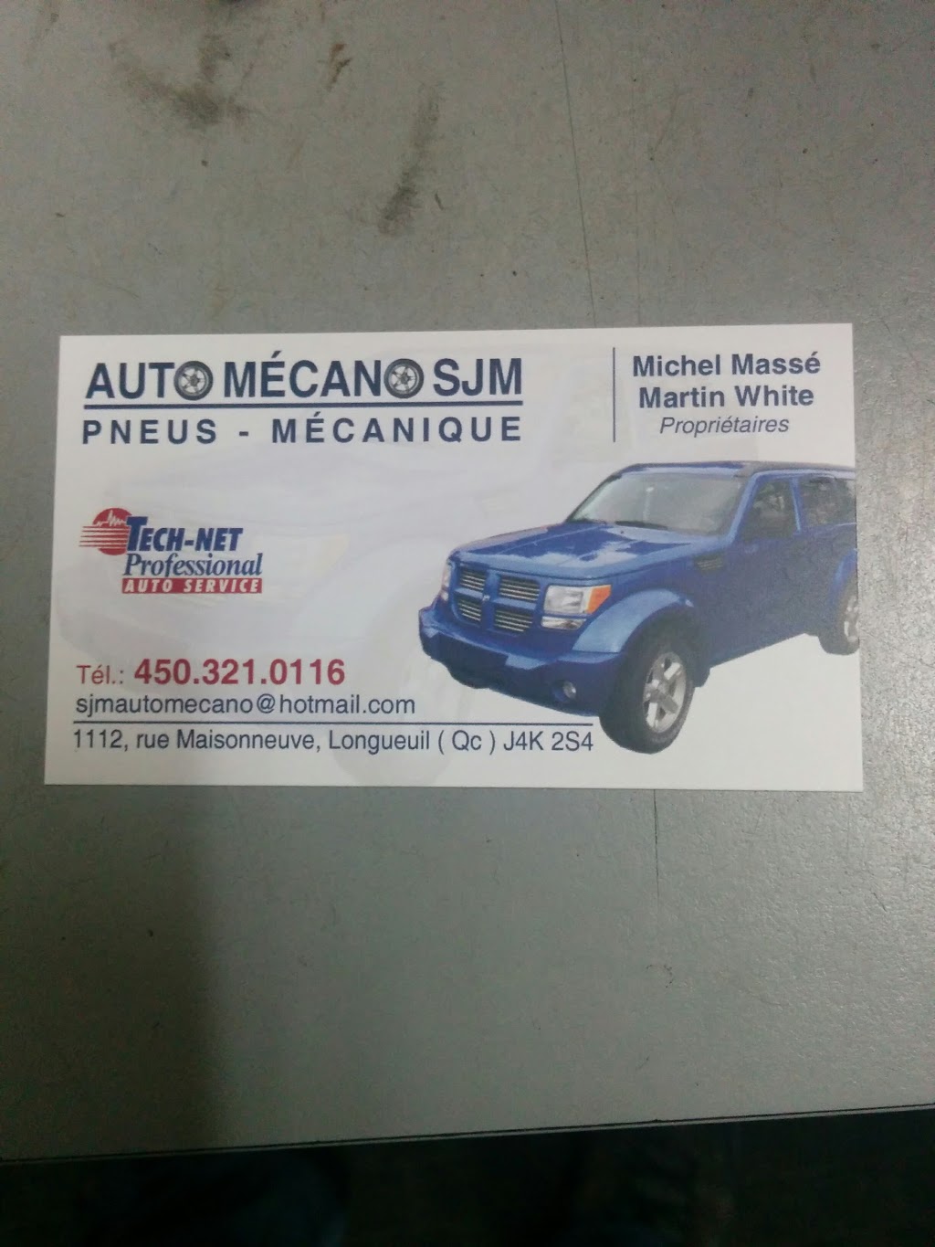 Garage AutoMecano SJM | 1112 Rue Maisonneuve, Longueuil, QC J4K 2S1, Canada | Phone: (450) 321-0116