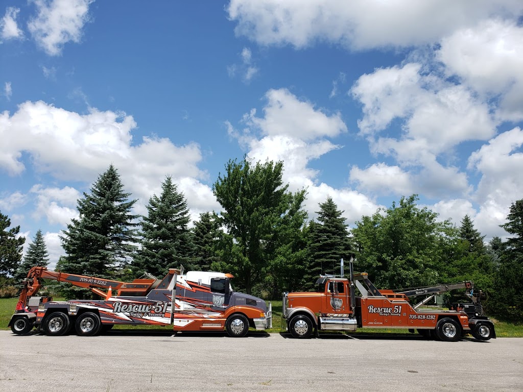 Rescue 51 Towing and Recovery | 5370 ON-89, Essa, ON L0L 1L0, Canada | Phone: (705) 828-1282