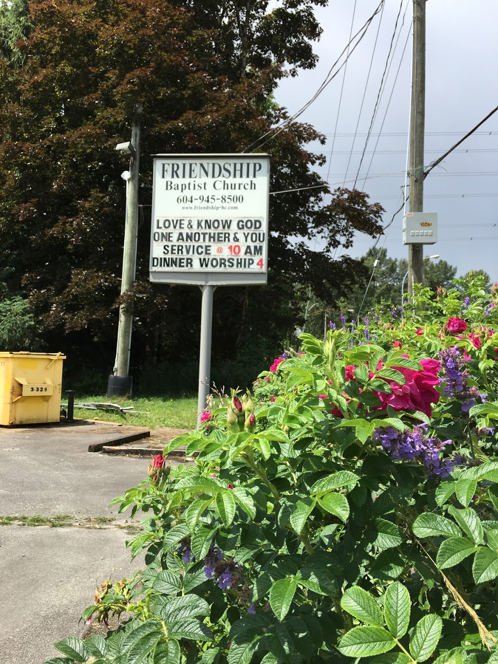 Friendship Baptist Church | 2950 Dewdney Trunk Rd, Coquitlam, BC V3C 6E7, Canada | Phone: (604) 945-8500