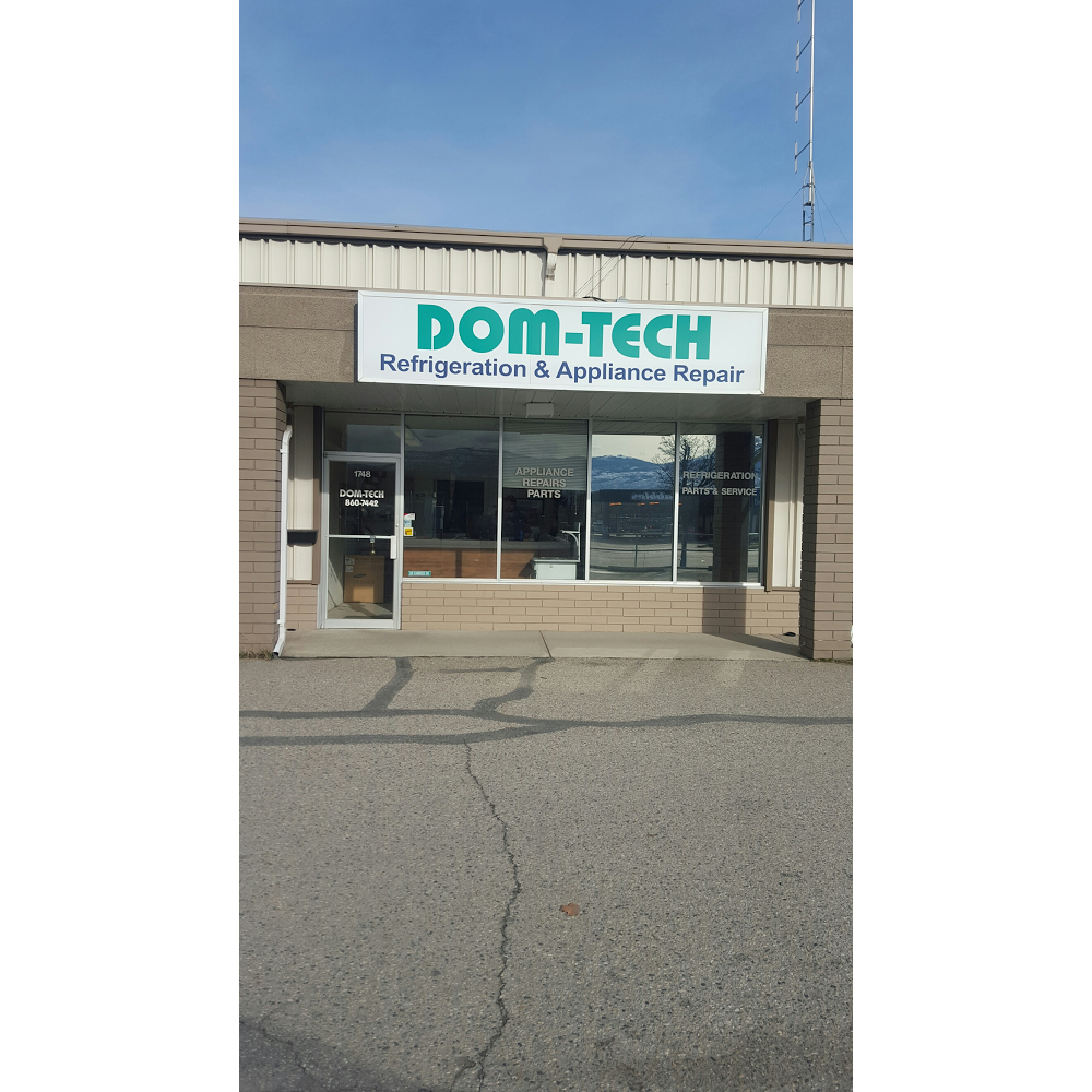 Dom-Tech Refrigeration & Appliance Repair | 1748 Springfield Road, Kelowna, BC V1Y 5V6, Canada | Phone: (250) 860-7442