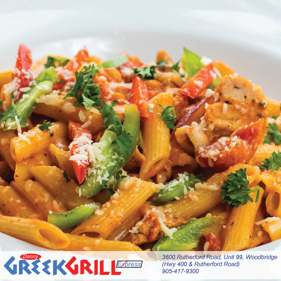 Danny Greek Grill Express | 3600 Rutherford Rd Unit 99, Woodbridge, ON L4L 1A6, Canada | Phone: (905) 417-9300