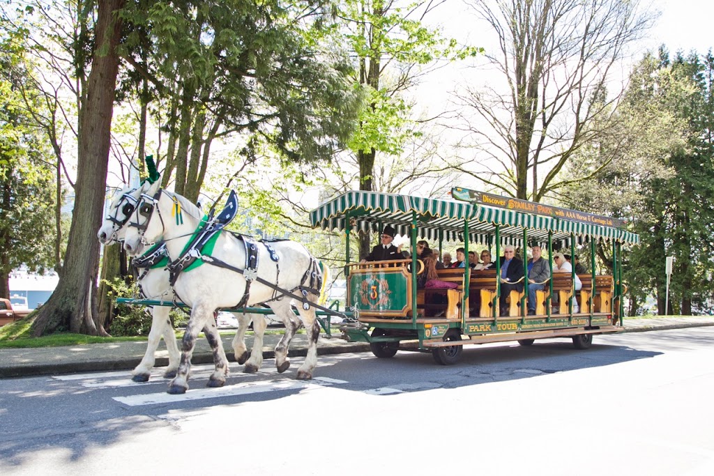 Stanley Park Horse-Drawn Tours | 735 Stanley Park Dr, Vancouver, BC V6C 2T1, Canada | Phone: (604) 681-5115