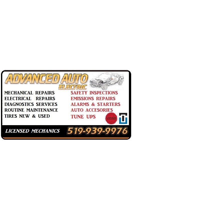 Advanced Auto Electric | 22 Green St #4, Orangeville, ON L9W 2K9, Canada | Phone: (519) 939-9976