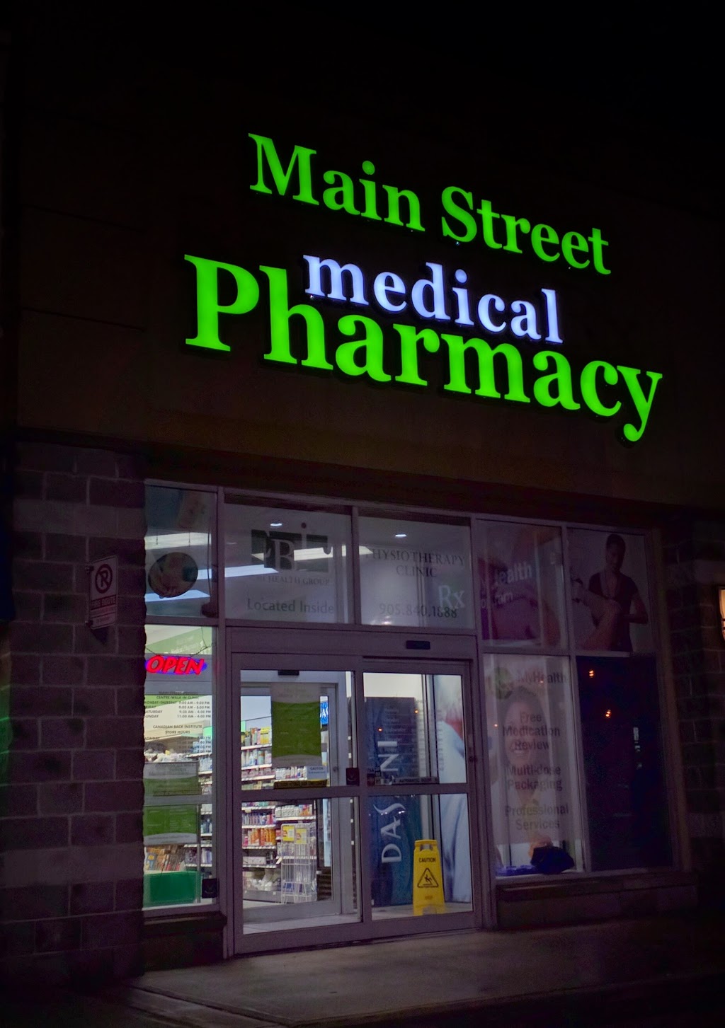 Main Street Medical Pharmacy | 8-10886 Hurontario St, Brampton, ON L7A 3R9, Canada | Phone: (905) 970-9922