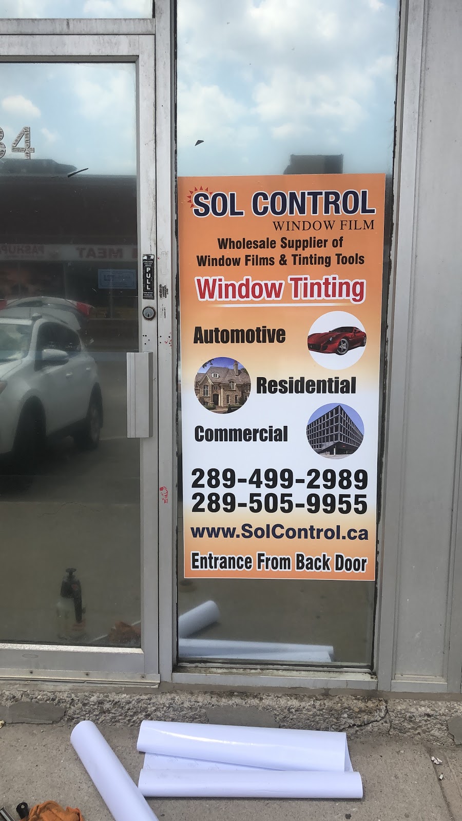 Sol Control Window Films | 2565 Steeles Ave E #34, Brampton, ON L6T 4L6, Canada | Phone: (905) 230-8468