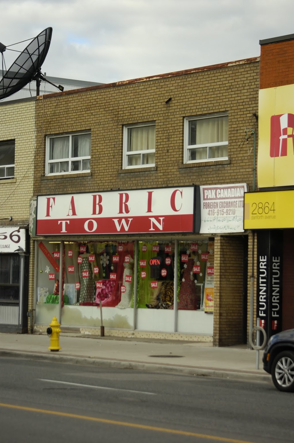 Fabric Town | 2858 Danforth Ave, Toronto, ON M4C 1M1, Canada | Phone: (416) 694-8191