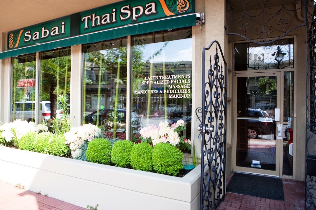 Sabai Thai Spa | 1867 Marine Dr, West Vancouver, BC V7V 1J7, Canada | Phone: (604) 925-1074