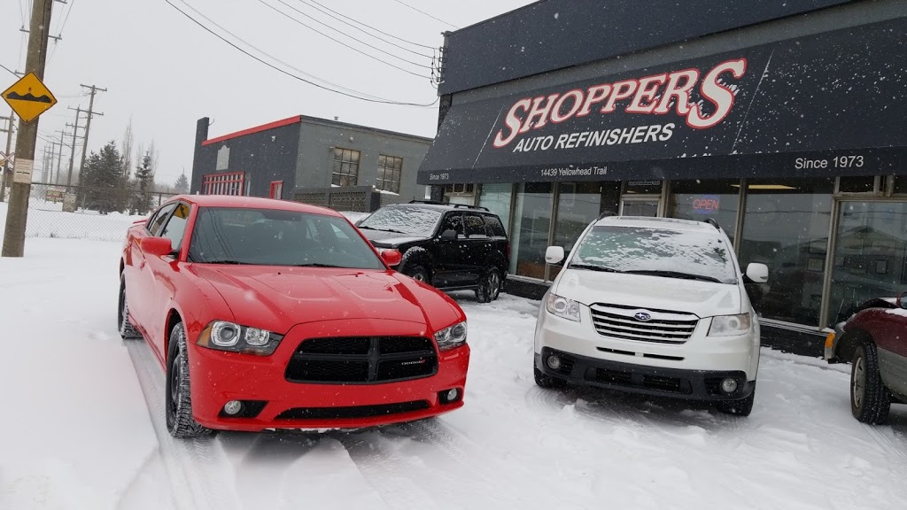 Shoppers Auto Refinishers | 14439 Yellowhead Trail NW, Edmonton, AB T5L 3C4, Canada | Phone: (780) 452-6501