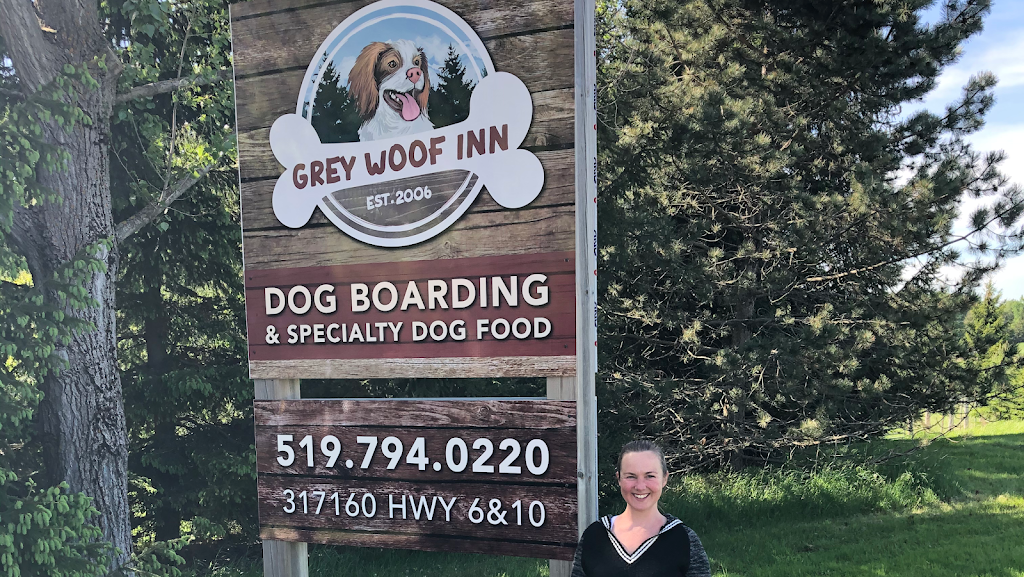 Grey Woof Inn - Dog Boarding & Specialty Dog Food | 317160 Hwy 6&10, Chatsworth, ON N0H 1G0, Canada | Phone: (519) 794-0220