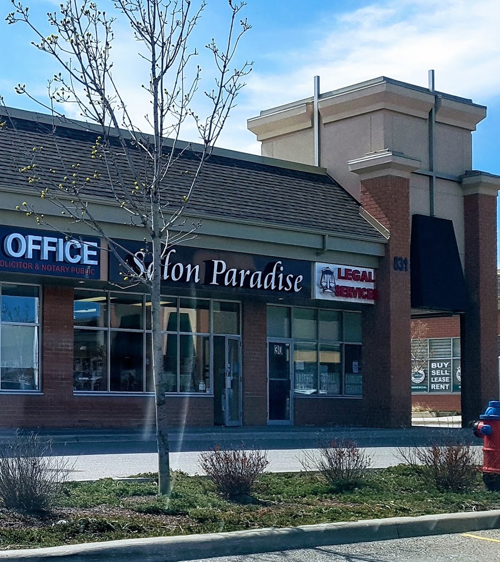 Salon Paradise | 831 Bovaird Dr W, Brampton, ON L6X 0G3, Canada | Phone: (905) 874-4903