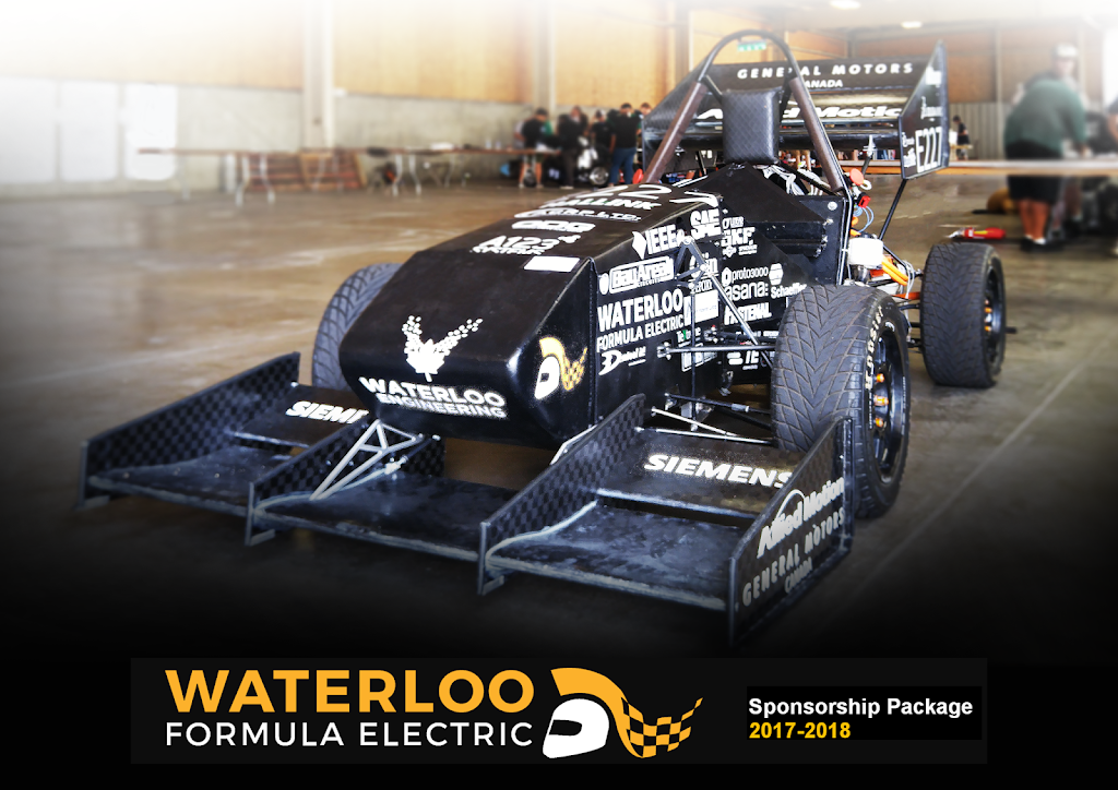 Waterloo Formula Electric | Engineering 5, 200 University Ave W #1007, Waterloo, ON N2L 3G1, Canada
