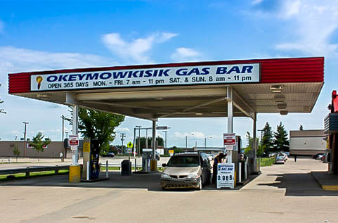 Okeymowkisik Gas Bar & Convenience | Unit 10, Samson Mall, Crane Road and Saddleback Avenue, Maskwacis, AB T0C 1N0, Canada | Phone: (780) 585-2051