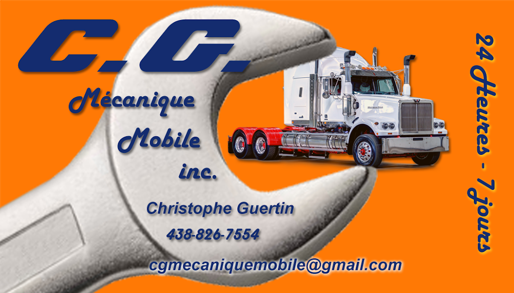 Cg mécanique mobile inc, service routier/road service | 1167 grand Rand Saint-Clotilde de, Châteauguay, QC J0L 1W0, Canada | Phone: (438) 826-7554