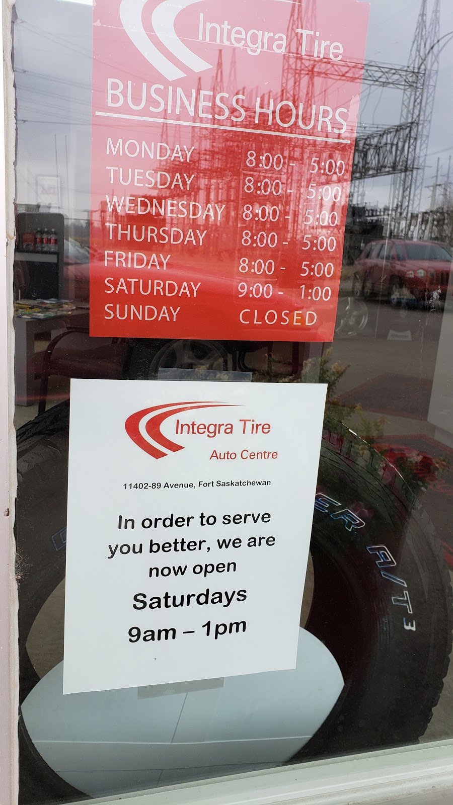 Integra Tire and Auto Centre | 11402 89 Ave, Fort Saskatchewan, AB T8L 2P1, Canada | Phone: (780) 992-1826