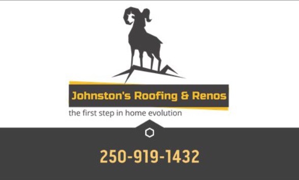 Johnstons Roofing and Renos | 254 Dalgren St, Kimberley, BC V1A 1J5, Canada | Phone: (250) 919-1432