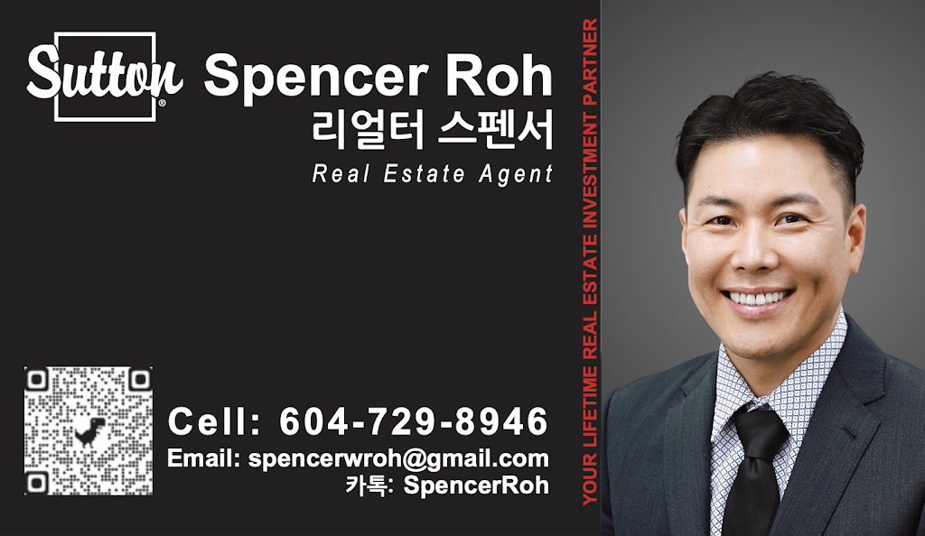 Spencer Roh Real Estate | 1988 Harbour St, Port Coquitlam, BC V3C 4R5, Canada | Phone: (604) 729-8946