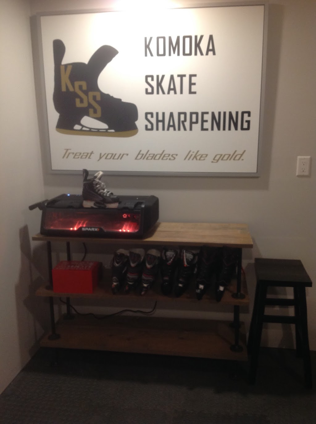 Komoka Skate Sharpening | 54 Fieldstone Cres S, Komoka, ON N0L 1R0, Canada | Phone: (519) 473-0585