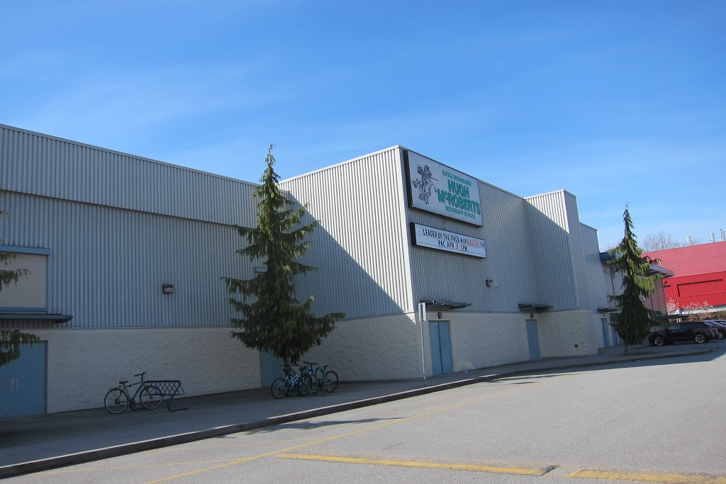 Hugh McRoberts Secondary | 8980 Williams Rd, Richmond, BC V7A 1G6, Canada | Phone: (604) 668-6600