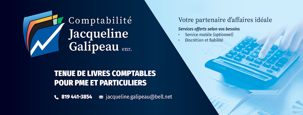 Comptabilité Jacqueline Galipeau enr. | 15 rue Jacqueline, Messines, QC J0X 2J0, Canada | Phone: (819) 441-3854