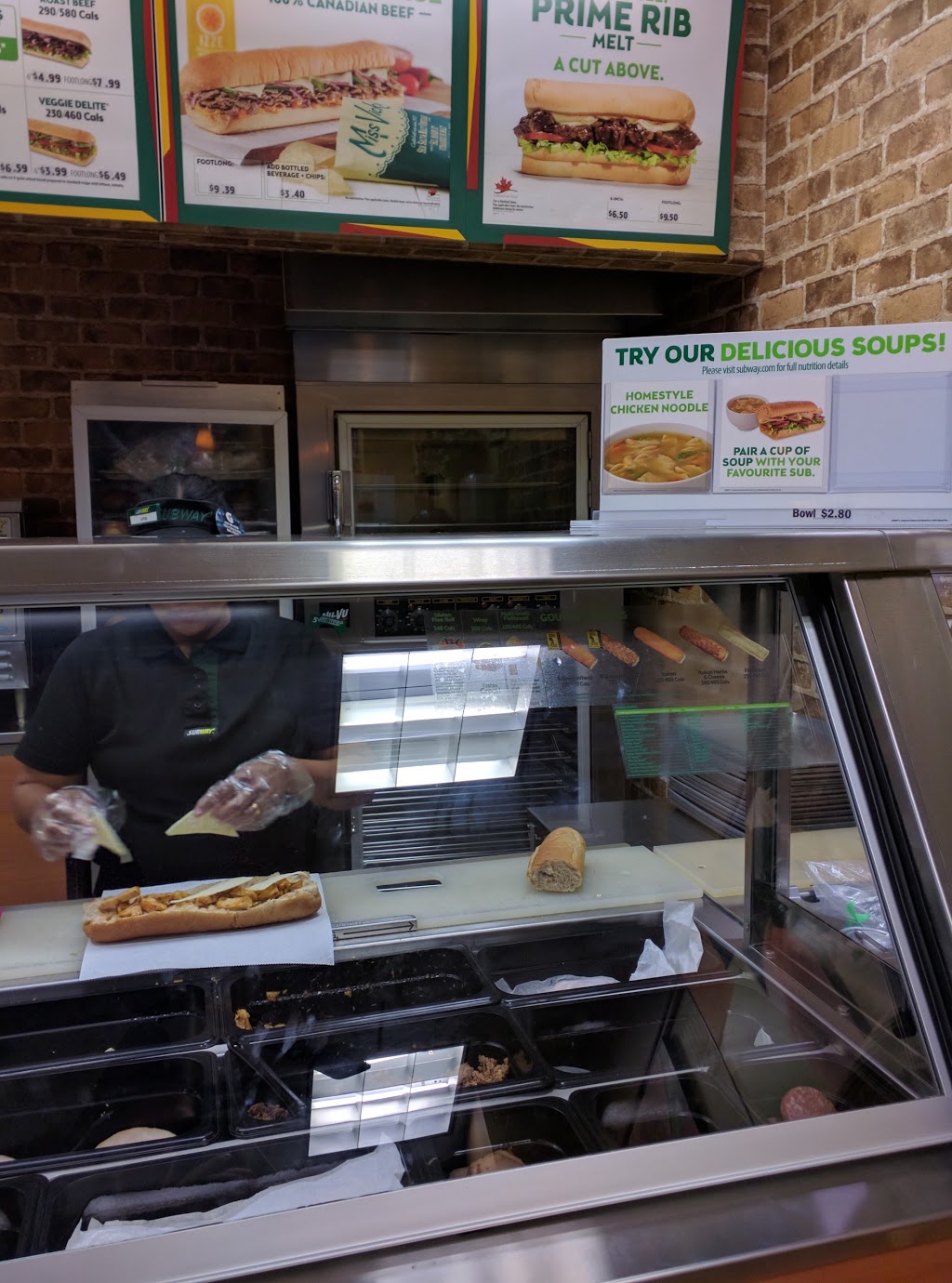 Subway | Credit Valley Hospital, 2200 Eglinton Ave W Unit 6, Mississauga, ON L5M 2N1, Canada | Phone: (905) 813-3858