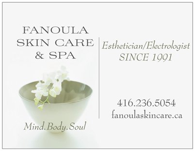 Fanoula Skin Care & Spa | 2 Brentwood Rd N Suite #1, Etobicoke, ON M8X 2B5, Canada | Phone: (416) 236-5054