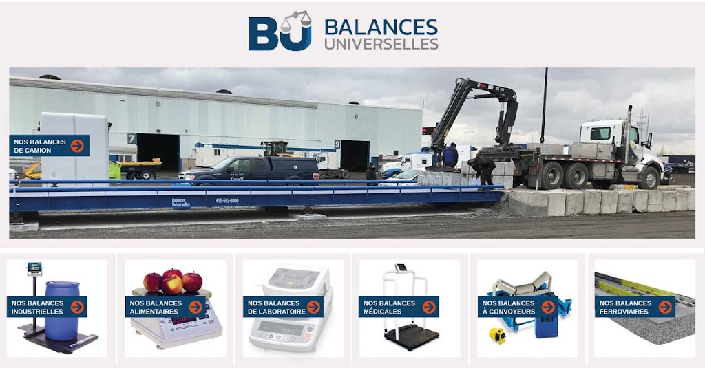 Balances Universelles Inc | 20 Rue Patenaude, Saint-Isidore-de-Laprairie, QC J0L 2A0, Canada | Phone: (450) 692-0000