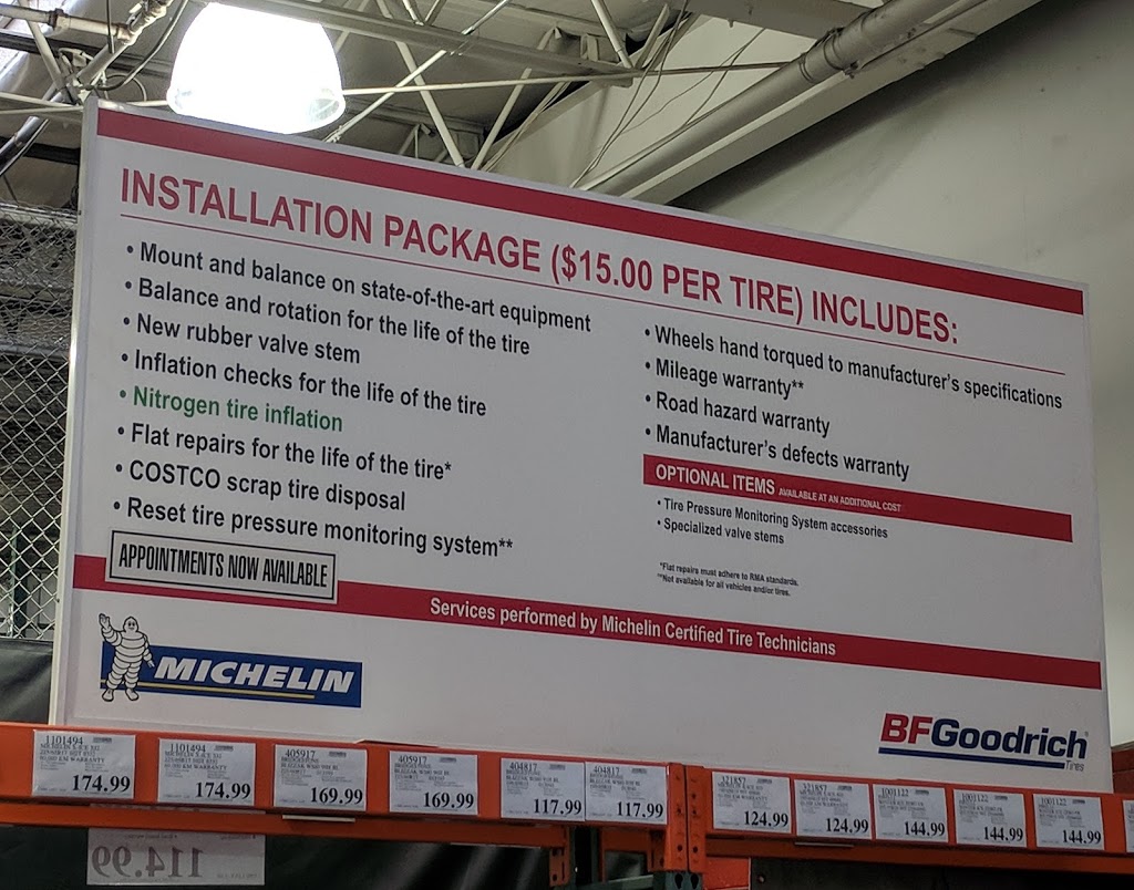 Costco Tire Center | 100 Biscayne Crescent, Brampton, ON L6W 4S1, Canada | Phone: (905) 450-9300