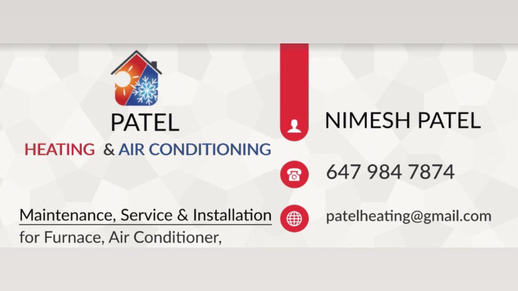 Patel Heating and Air Conditioning | 975 Whitlock Ave Unit # 5, Milton, ON L9E 1S9, Canada | Phone: (647) 984-7874