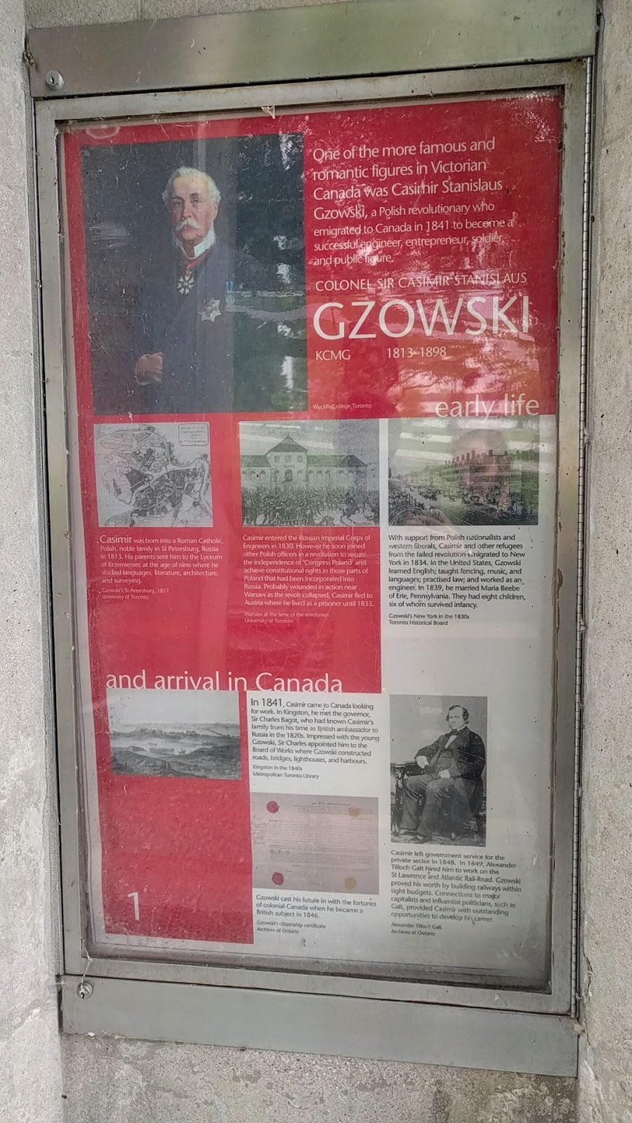 Gzowski Monument | Sunnyside, Toronto, ON M6S, Canada