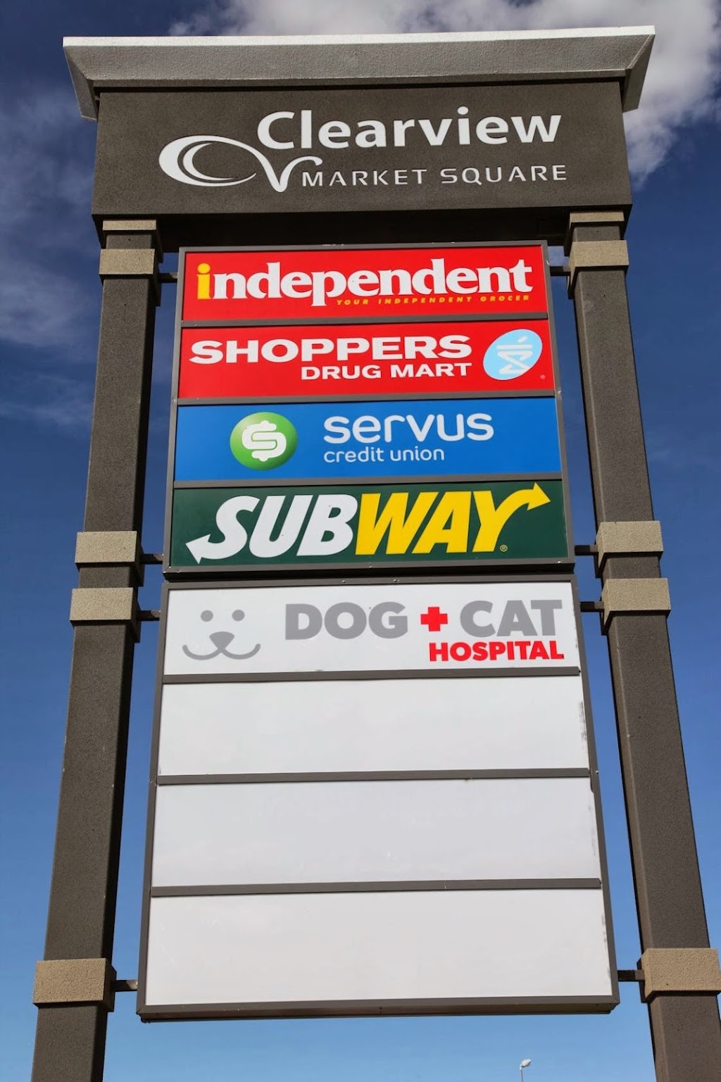 Dog & Cat Hospital - Clearview | 31 Clearview Market Way #110, Red Deer, AB T4P 0M9, Canada | Phone: (403) 343-8883